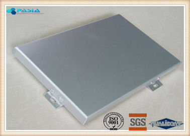 China PVDF Powder Coated Solid Aluminium Cladding Panels Standard / Flat Surface supplier