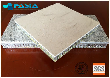 China Marble Aluminium Honeycomb Stone Panels For Transportation Tooles Inner Decoration supplier